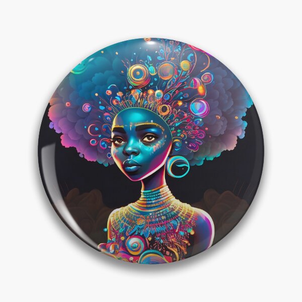 Item preview, A fusion of retro and Afrocentric styles. designed and sold by Silverstormer.