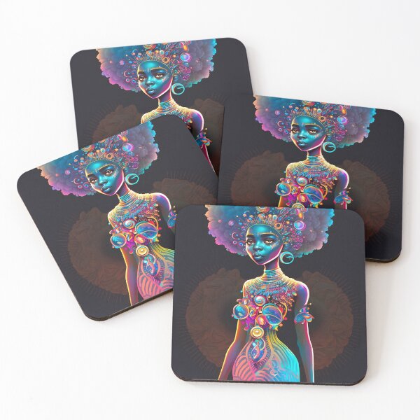 Item preview, A fusion of retro and Afrocentric styles. designed and sold by Silverstormer.