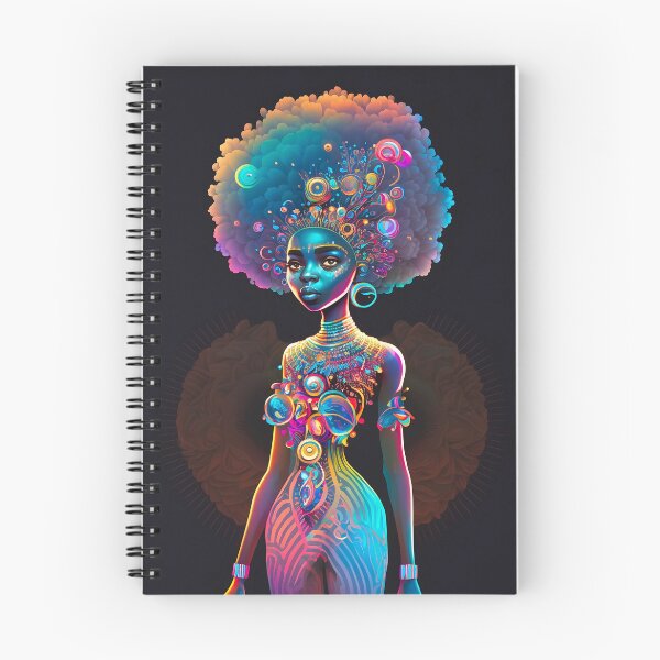 Item preview, A fusion of retro and Afrocentric styles. designed and sold by Silverstormer.