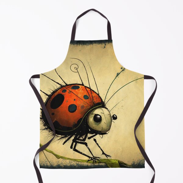 Item preview, Ladybug balancing on branch designed and sold by NxtGenArt.