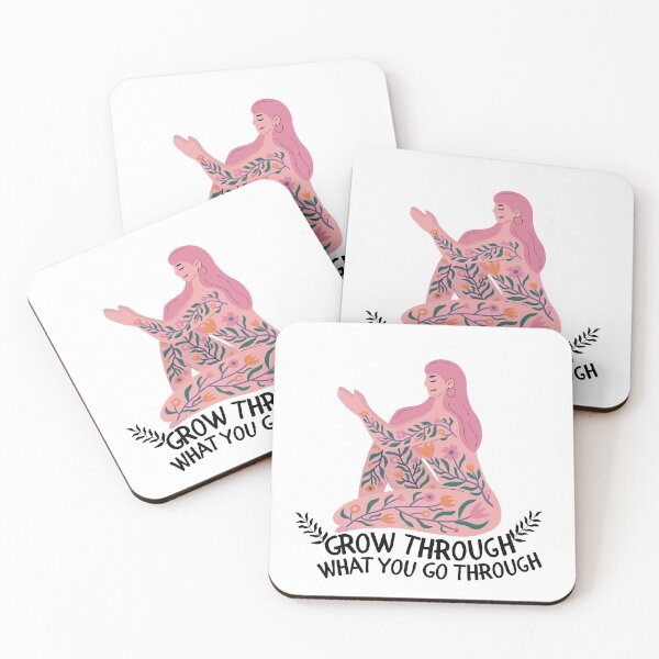 Item preview, Grow through what you go through  designed and sold by mikasa.art.