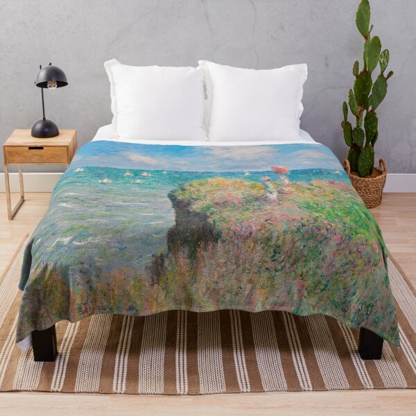 Item preview, Cliff Walk at Pourville by Claude Monet- Claude Monet famous paintings designed and sold by Tamas Das.
