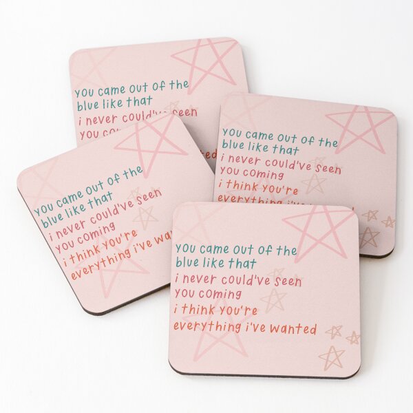 Item preview, The blue Gracie Abrams Lyrics designed and sold by Libby :).