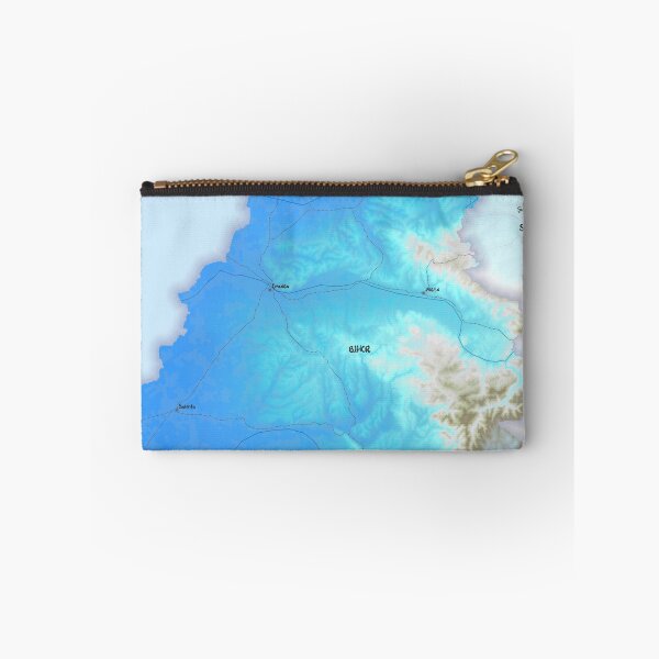 Item preview, Bihor County Map, România designed and sold by maptheclouds.