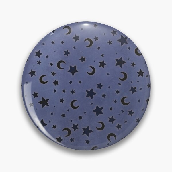 Item preview, Black lilac moon and stars  designed and sold by Midsea.