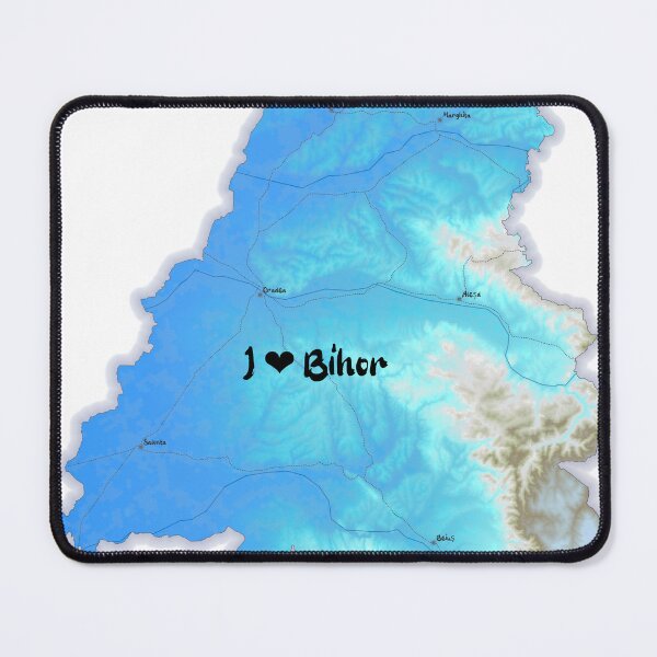 Item preview, Bihor County Map, România 2 designed and sold by maptheclouds.
