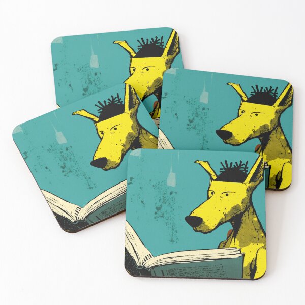 Item preview, Very intelligent dog reading books designed and sold by NxtGenArt.