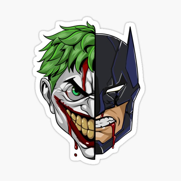 Batman 3D Sticker Batman: Arkham Origins Telegram, batman