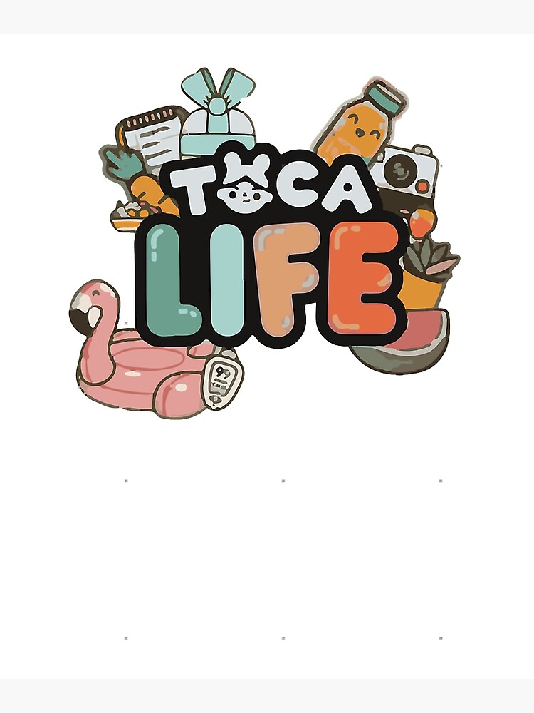 Toca Boca Toca Boca 2021 Toca Life World Mounted Print for Sale