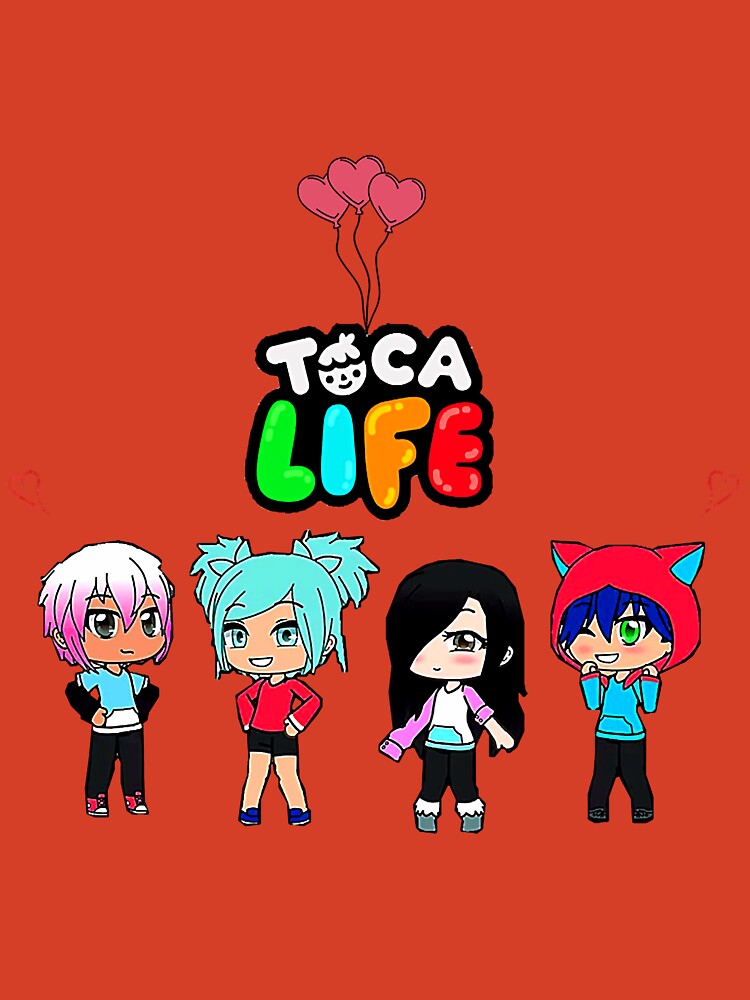 Toca life World characters in Gacha Life 