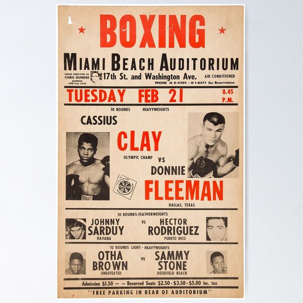 Item preview, Cassius Clay (Muhammad Ali) designed and sold by romeobravado.
