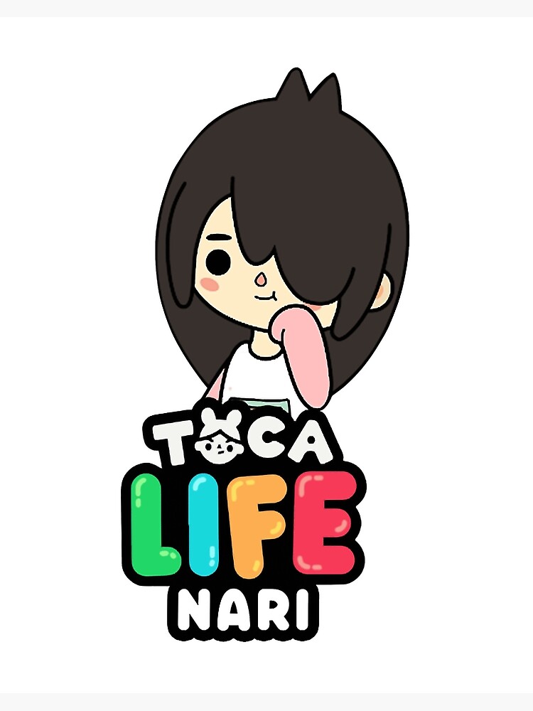 toca boca et gacha life Art Board Print for Sale by GeminiMoonA