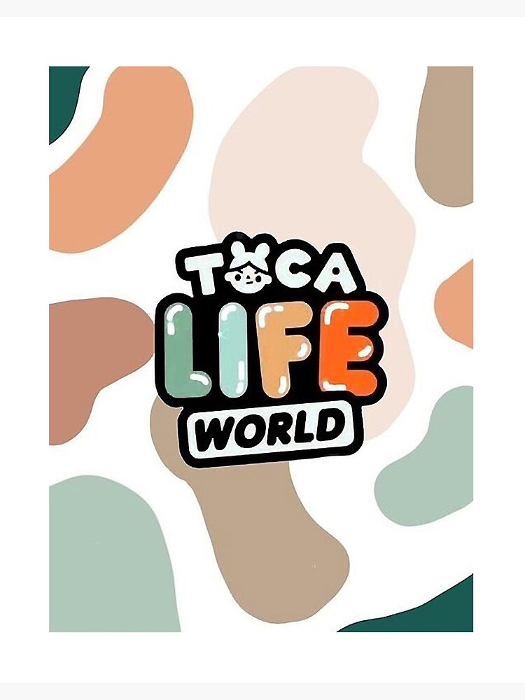 toca boca - toca boca 2021 - toca life world | Art Board Print