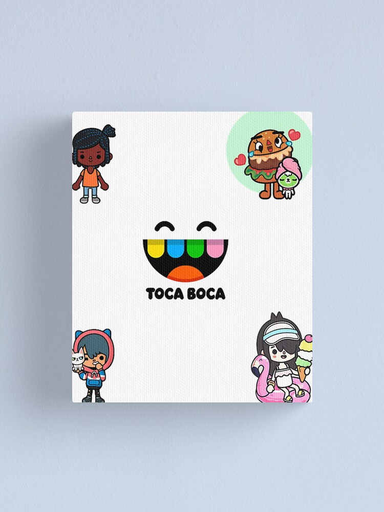 Toca Boca Toca Boca 2021 Toca Life World Canvas Print for Sale by