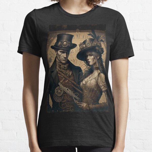 Steampunk Style Tarot Lovers Essential T-Shirt