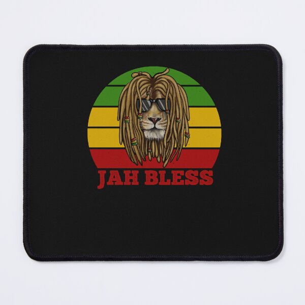 Item preview, Jah Bless Red Sunset, Rasta Lion, Rastafarian  designed and sold by Logiamerch.