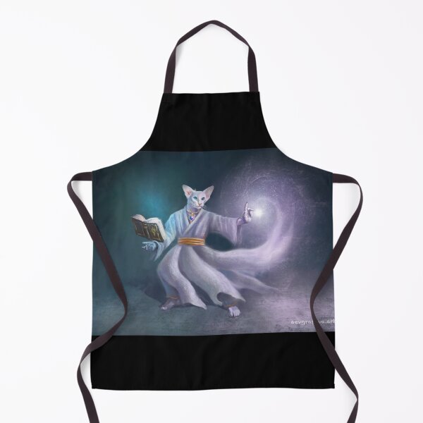 Item preview, White Magic Cat designed and sold by Fantasy Illustrations & Fan Art.