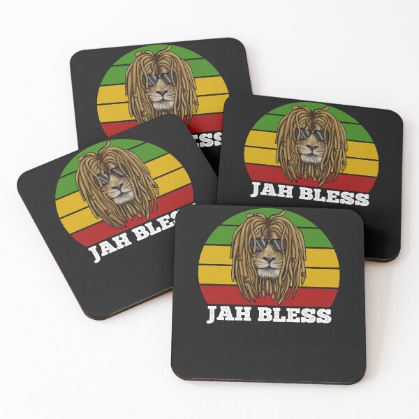 Item preview, Jah Bless Red Sunset, Rasta Lion, Rastafarian  designed and sold by Logiamerch.