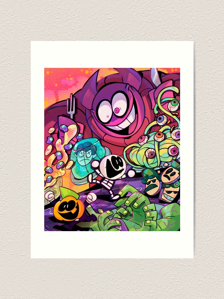 Spooky Month Mounted Print for Sale by XephArtcute