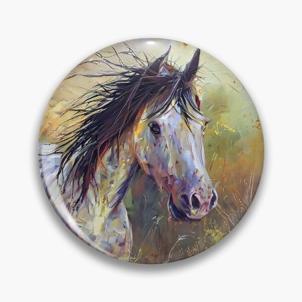 Item preview, Spring time and horse designed and sold by bogfl.