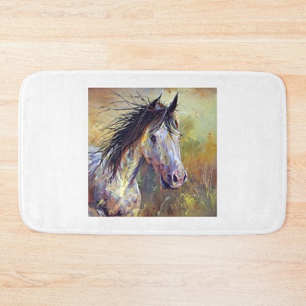Item preview, Spring time and horse designed and sold by bogfl.