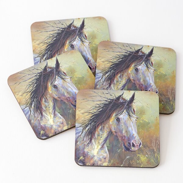 Item preview, Spring time and horse designed and sold by bogfl.