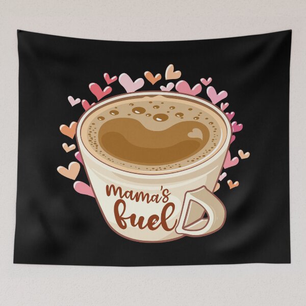 Item preview, Mama's Fuel - Retro Coffee Lover Design for Moms designed and sold by printify.