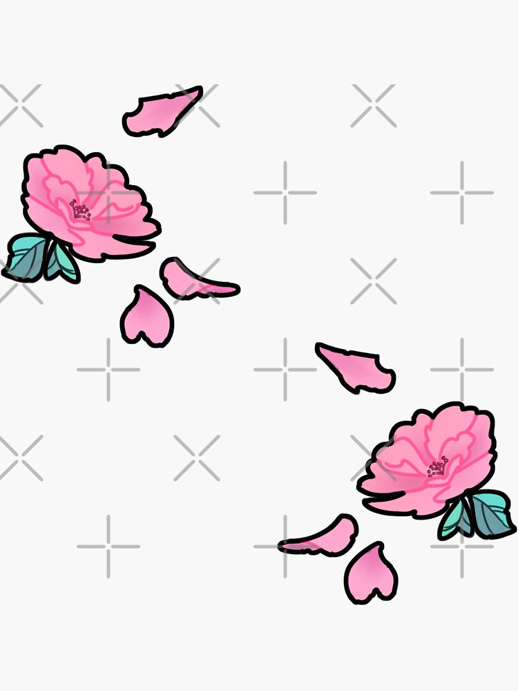 Pink Flower I Am Positive Affirmations Sticker Daisy  Sticker for Sale by  logankinkade