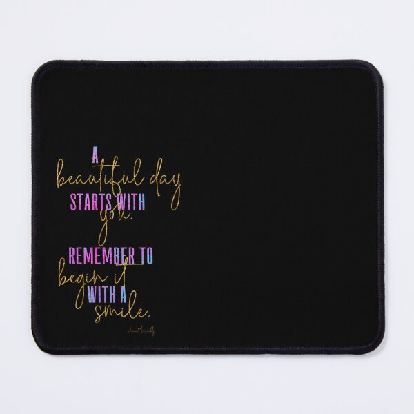 Item preview, Beautiful Day Begins with a Smile designed and sold by Dais Zigns.