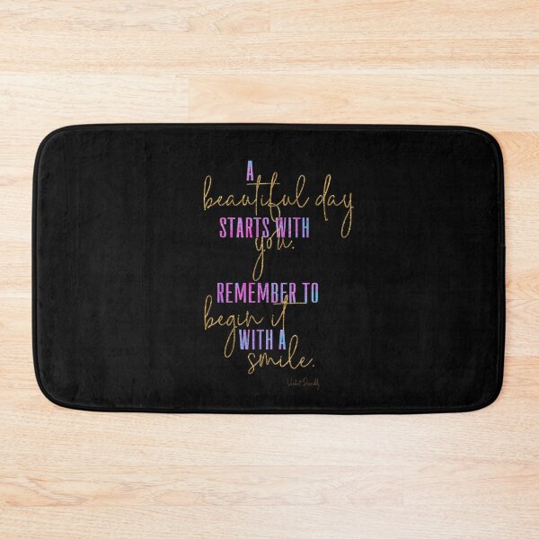 Item preview, Beautiful Day Begins with a Smile designed and sold by Dais Zigns.