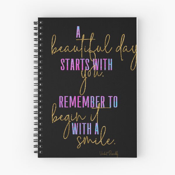 Item preview, Beautiful Day Begins with a Smile designed and sold by Dais Zigns.