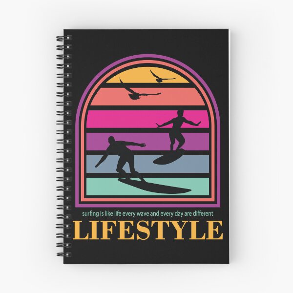 Item preview, SURFING IS LIKE LIFE EVERY DAY AND EVERY WAVE ARE DIFFERENT  COLORFUL SUMMER designed and sold by al21ex.