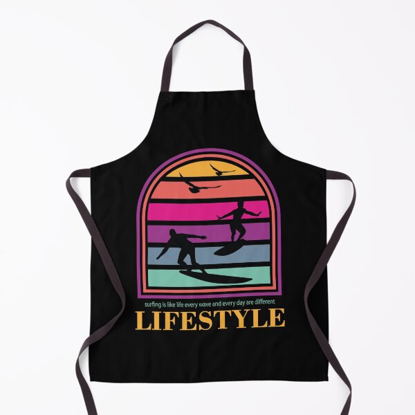 Item preview, SURFING IS LIKE LIFE EVERY DAY AND EVERY WAVE ARE DIFFERENT COLORFUL SUMMER designed and sold by al21ex.