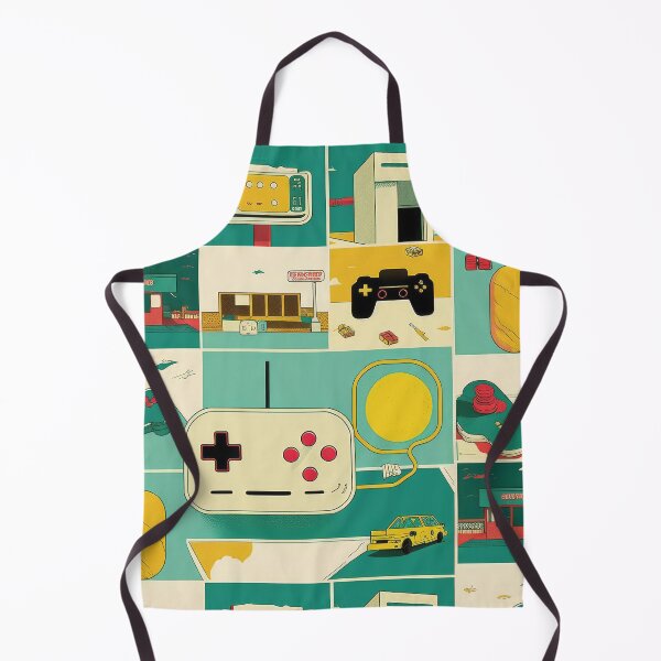 Item preview, Video Games Retro Pattern Design designed and sold by aiko-art.