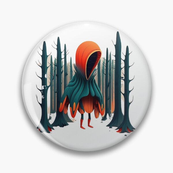 Item preview, Flatwoods Monster designed and sold by NiceGoodBetter.