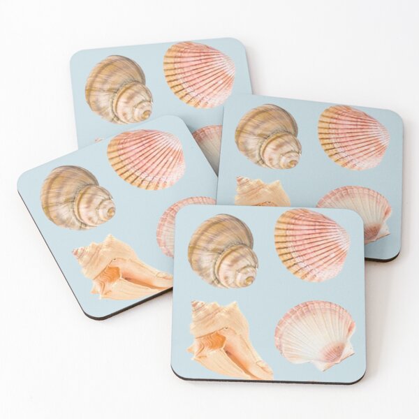 Item preview, aesthetic shell stickers designed and sold by BeauBeauxox.