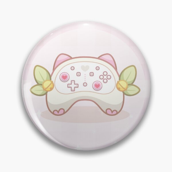 Item preview, Linda y acogedora consola de juegos rosa Controlador de orejas de gato designed and sold by CreativeSprinkleArt.