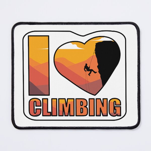 Item preview, Climbing Hiking Shirt - I Love Climbing designed and sold by strokli.