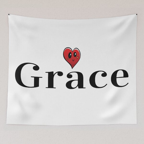 Artikelvorschau, Grace Cute Heart Mein Name ist Grace entworfen und verkauft von ProjectX23.
