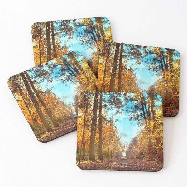 Item preview, Cliveden Wood in Autumn designed and sold by FOLK ART FUSION by heidiannemorris.