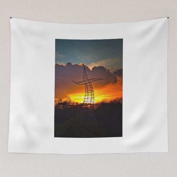 Item preview, The Sorcerer's Apprentice in the sunset in Oberhausen - Ruhrgebiet - Ruhrpott - Germany designed and sold by Ruhrpottpicture.