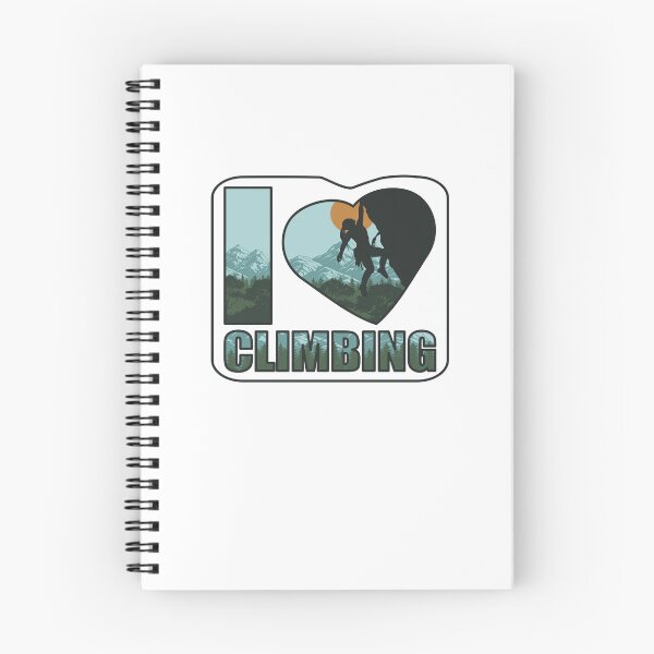 Item preview, Climbing Hiking Shirt - I Love Climbing designed and sold by strokli.