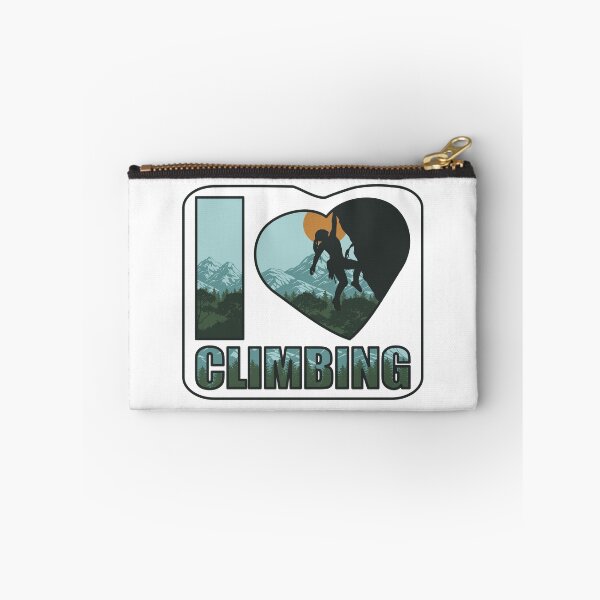 Item preview, Climbing Hiking Shirt - I Love Climbing designed and sold by strokli.
