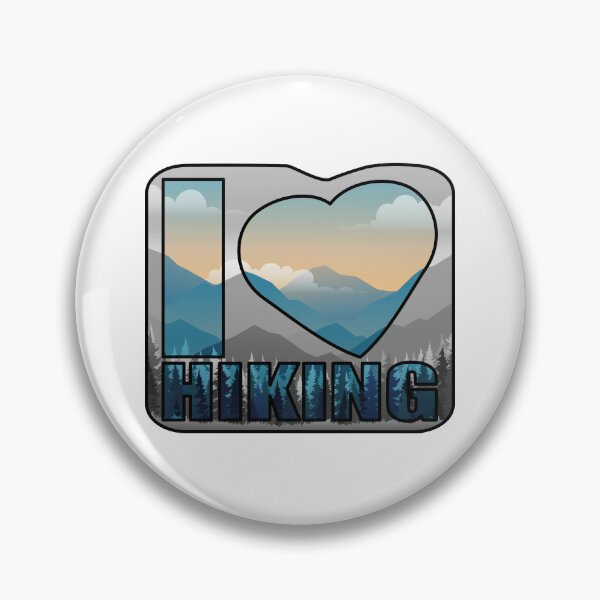 Item preview, Hiking Shirt - I Love Hiking designed and sold by strokli.
