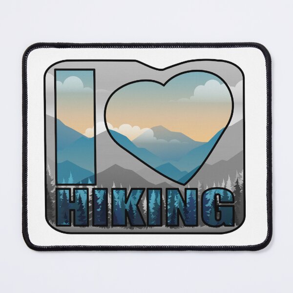 Item preview, Hiking Shirt - I Love Hiking designed and sold by strokli.