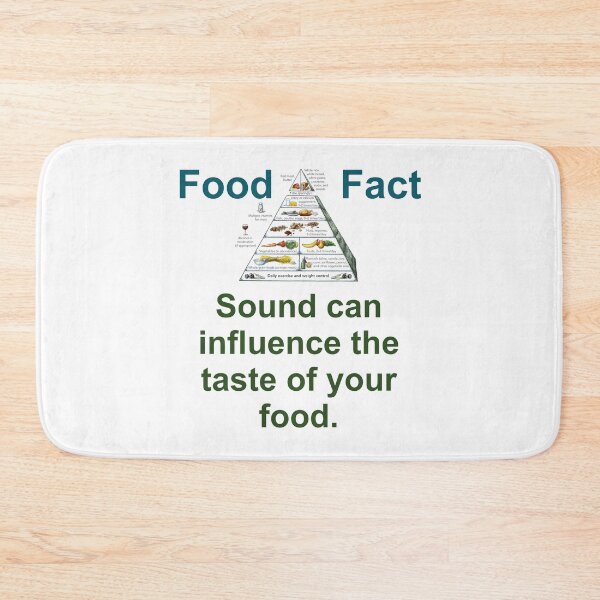 Artikelvorschau, Sound Can Influence The Taste - Food Fact entworfen und verkauft von CrankyOldDude.