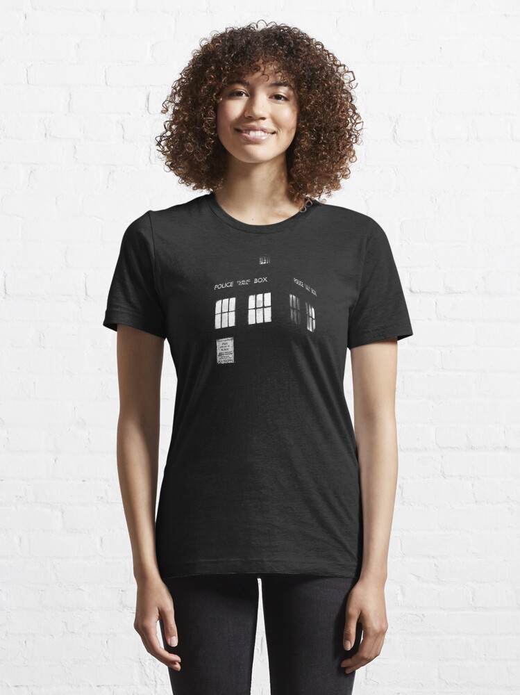Alternate view of Tardis in the dark Essential T-Shirt