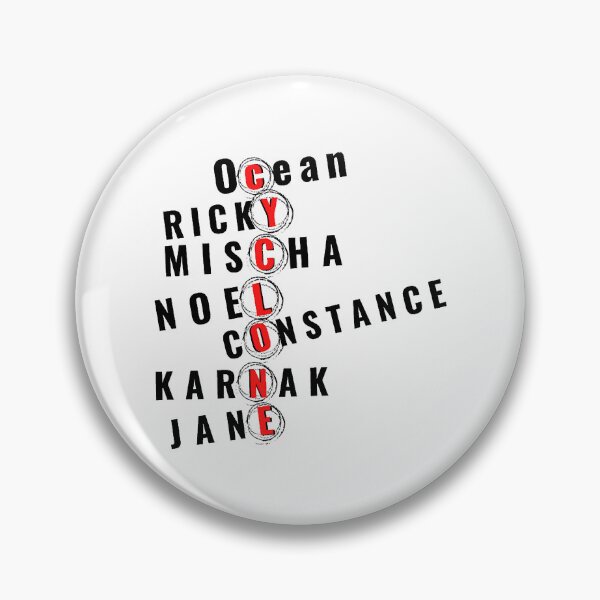 Item preview, Ride The Cyclone  Océan Ricky Mischa Noel Constance Karnak Jane classique designed and sold by MaPrintShop.