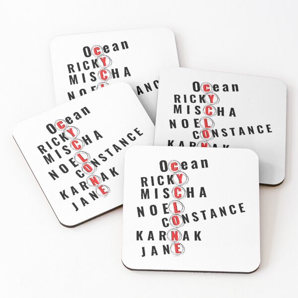 Item preview, Ride The Cyclone  Océan Ricky Mischa Noel Constance Karnak Jane classique designed and sold by MaPrintShop.