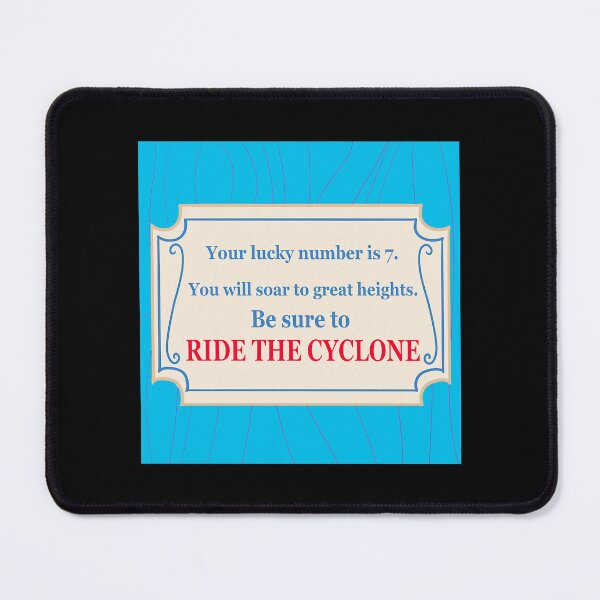 Item preview, Chevauchez le Cyclone Fortune (Version 1) classique designed and sold by MaPrintShop.